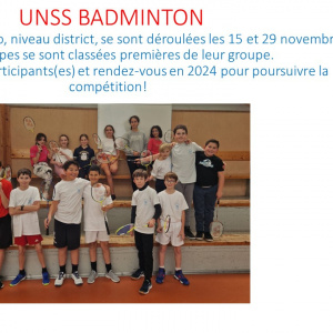 J1 J2 Unss Badminton